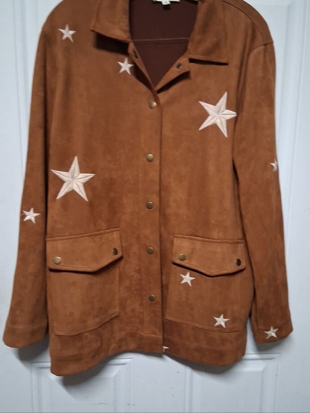 Beautiful Ladies Size Medium Suede Western Boho  Jacket This Thing Is Gorgeous.